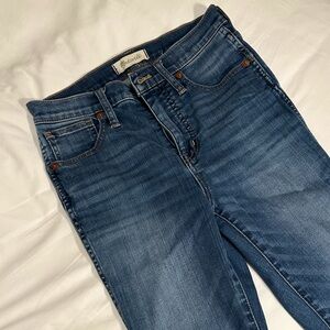 Madewell 10” High Rise Skinny Jean size 26